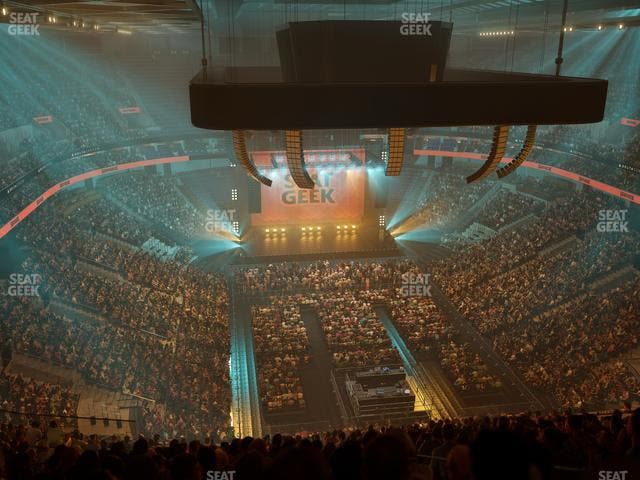 Delta Center - Section 104 Seat View