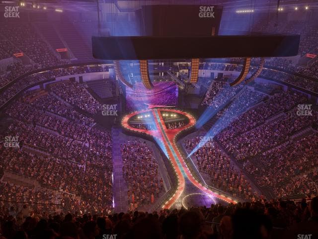 Delta Center - Section 104 Seat View