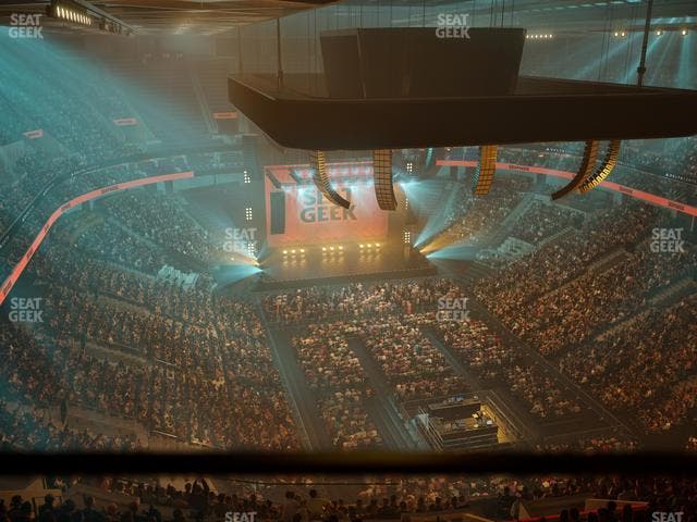 Delta Center - Section 105 Seat View