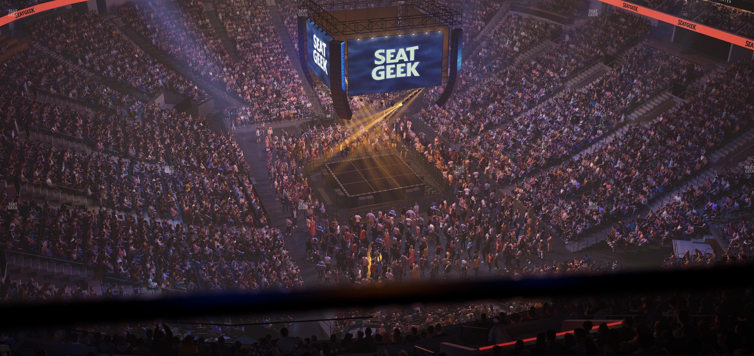 Delta Center - Section 105 Seat View