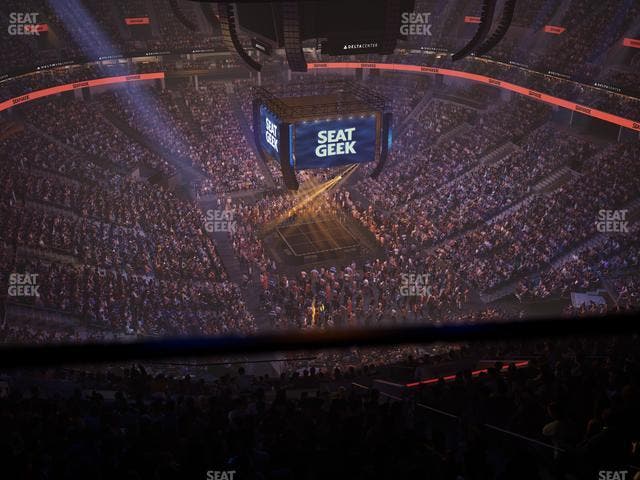 Delta Center - Section 105 Seat View