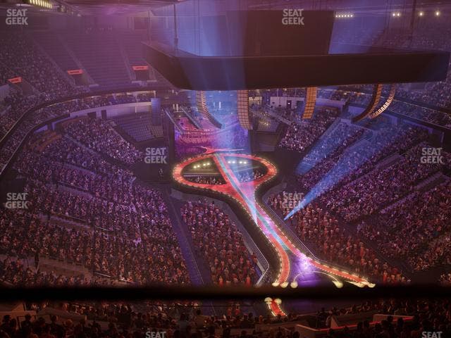 Delta Center - Section 105 Seat View
