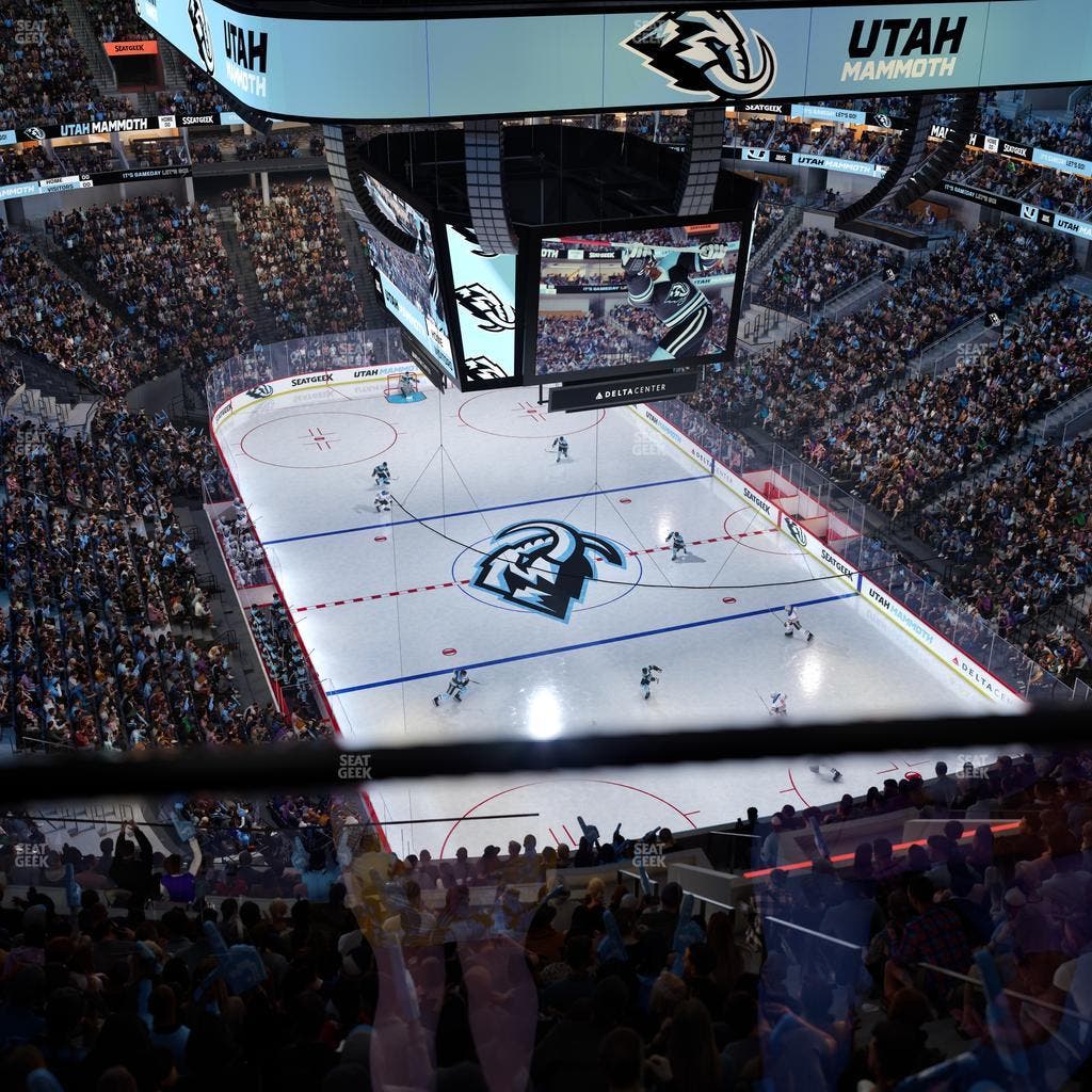 Delta Center - Section 105 Seat View