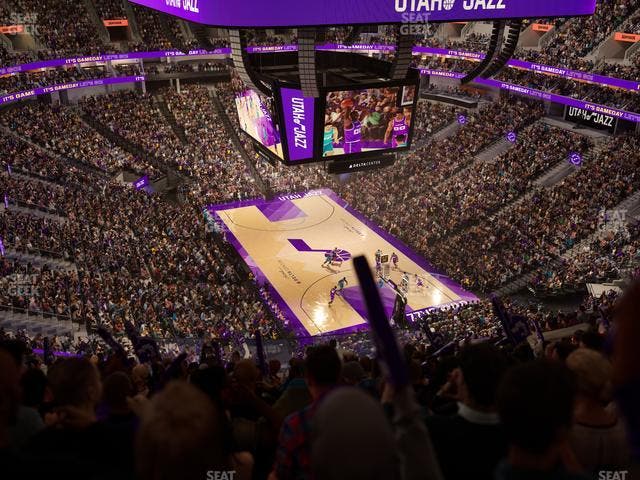 Delta Center - Section 105 Seat View