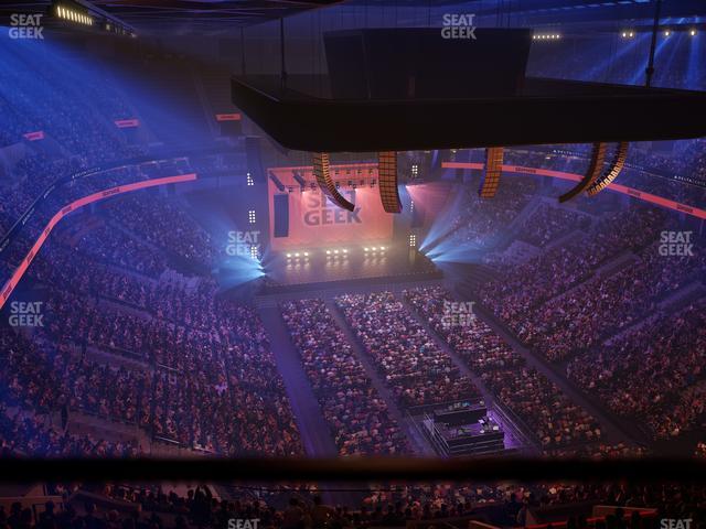 Delta Center - Section 105 Seat View