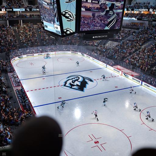 Delta Center - Section 105 Seat View