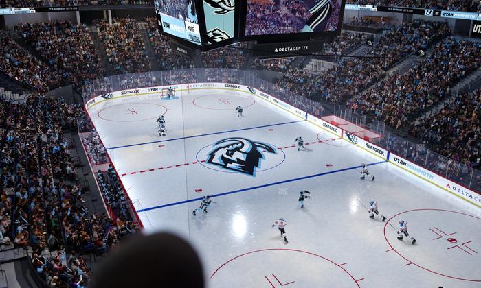 Delta Center - Section 105 Seat View