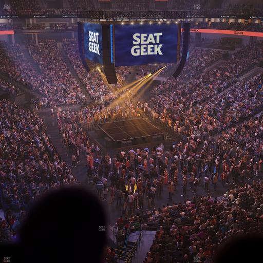 Delta Center - Section 105 Seat View
