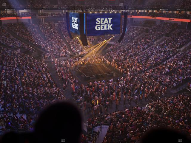 Delta Center - Section 105 Seat View