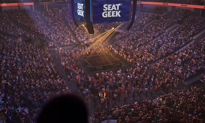 Delta Center - Section 105 Seat View