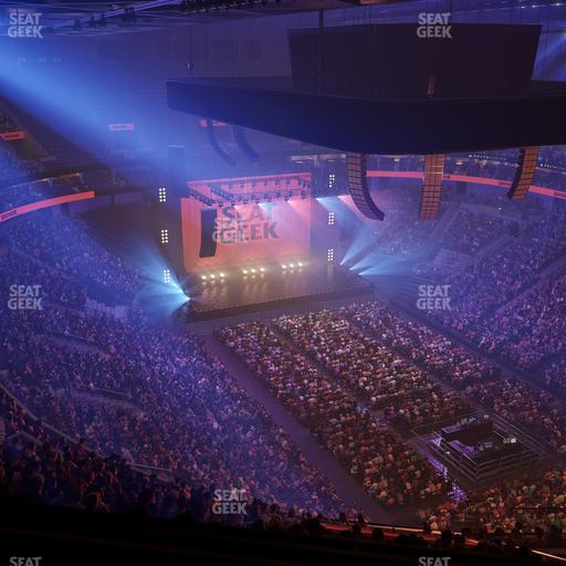 Delta Center - Section 106 Seat View