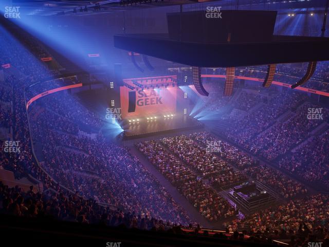 Delta Center - Section 106 Seat View