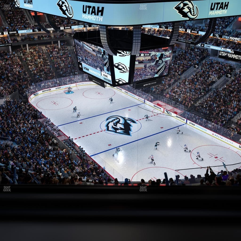 Delta Center - Section 106 Seat View