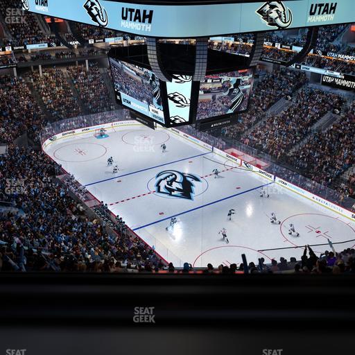 Delta Center - Section 106 Seat View