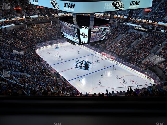 Delta Center - Section 106 Seat View