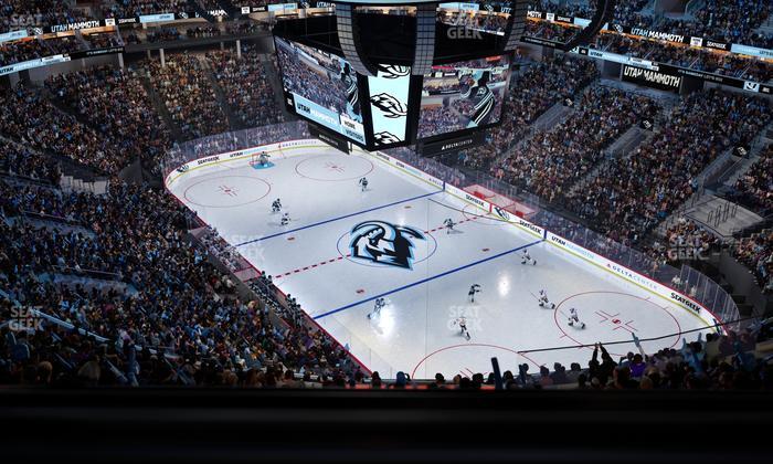 Delta Center - Section 106 Seat View