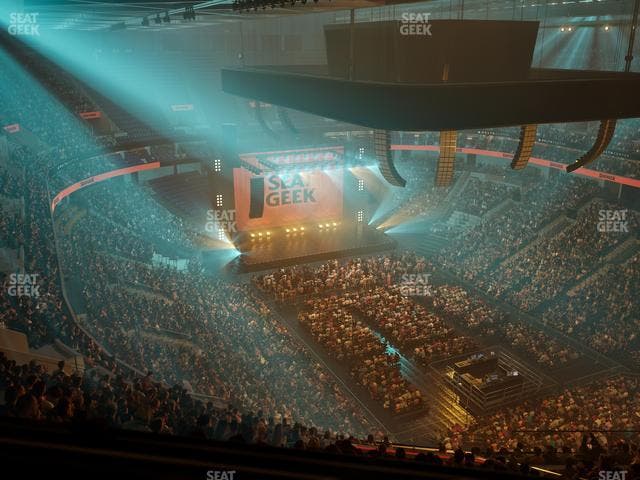 Delta Center - Section 106 Seat View