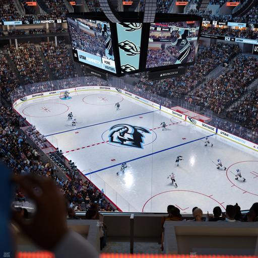 Delta Center - Section 106 Seat View