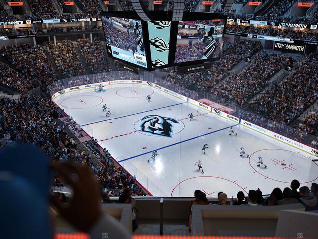 Delta Center - Section 106 Seat View