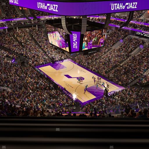 Delta Center - Section 106 Seat View