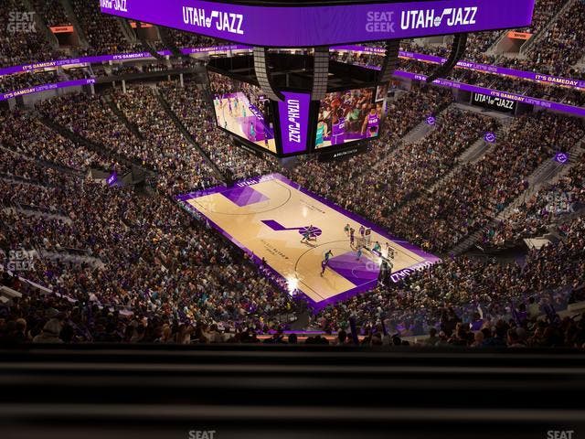 Delta Center - Section 106 Seat View