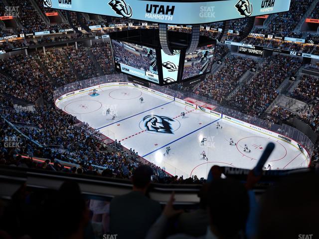 Delta Center - Section 107 Seat View