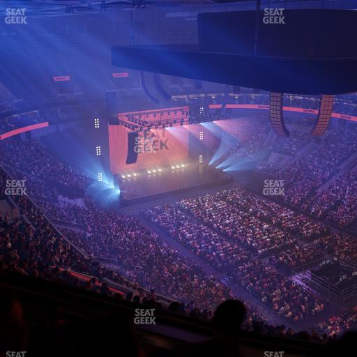 Delta Center - Section 107 Seat View