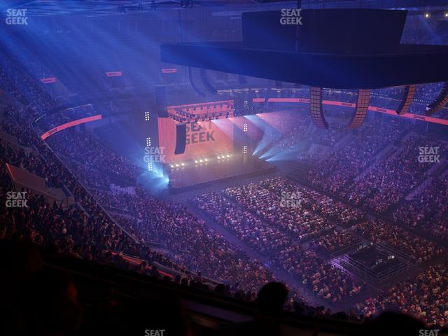 Delta Center - Section 107 Seat View