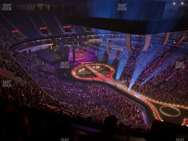 Delta Center - Section 107 Seat View