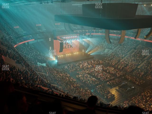 Delta Center - Section 107 Seat View