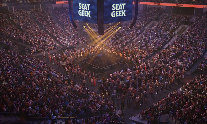 Delta Center - Section 107 Seat View
