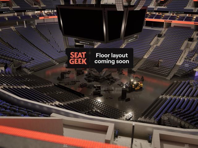 Delta Center - Section 108 Seat View