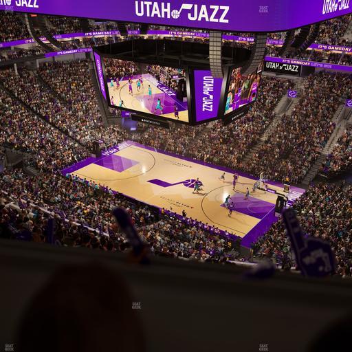 Delta Center - Section 108 Seat View