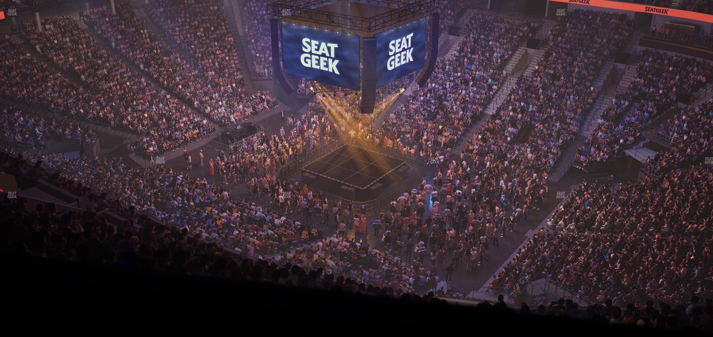 Delta Center - Section 108 Seat View