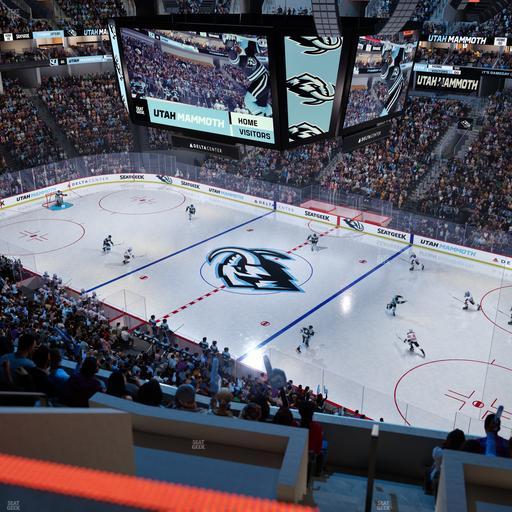 Delta Center - Section 108 Seat View