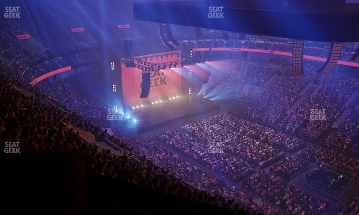 Delta Center - Section 108 Seat View