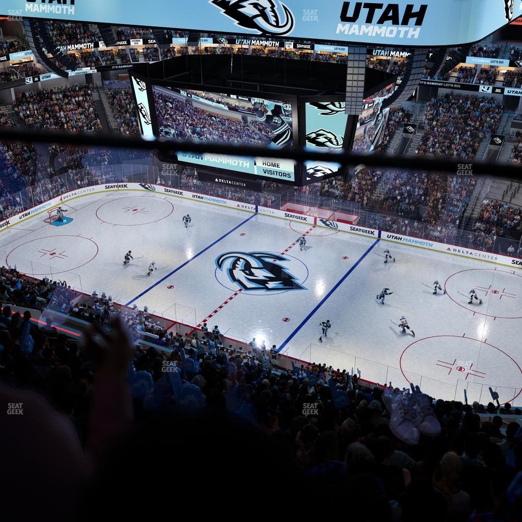 Delta Center - Section 109 Seat View