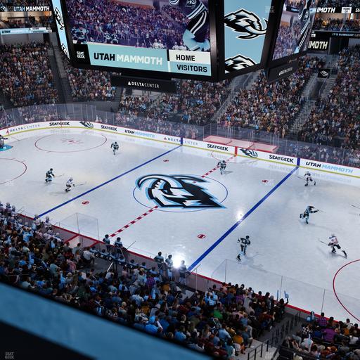 Delta Center - Section 109 Seat View