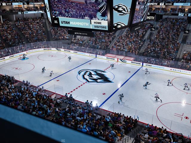 Delta Center - Section 109 Seat View