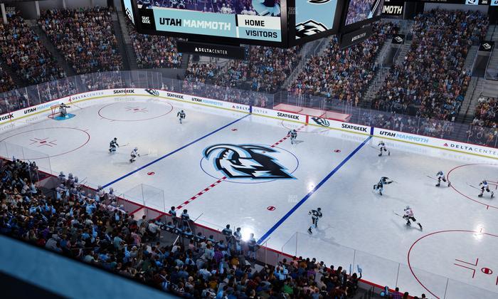 Delta Center - Section 109 Seat View