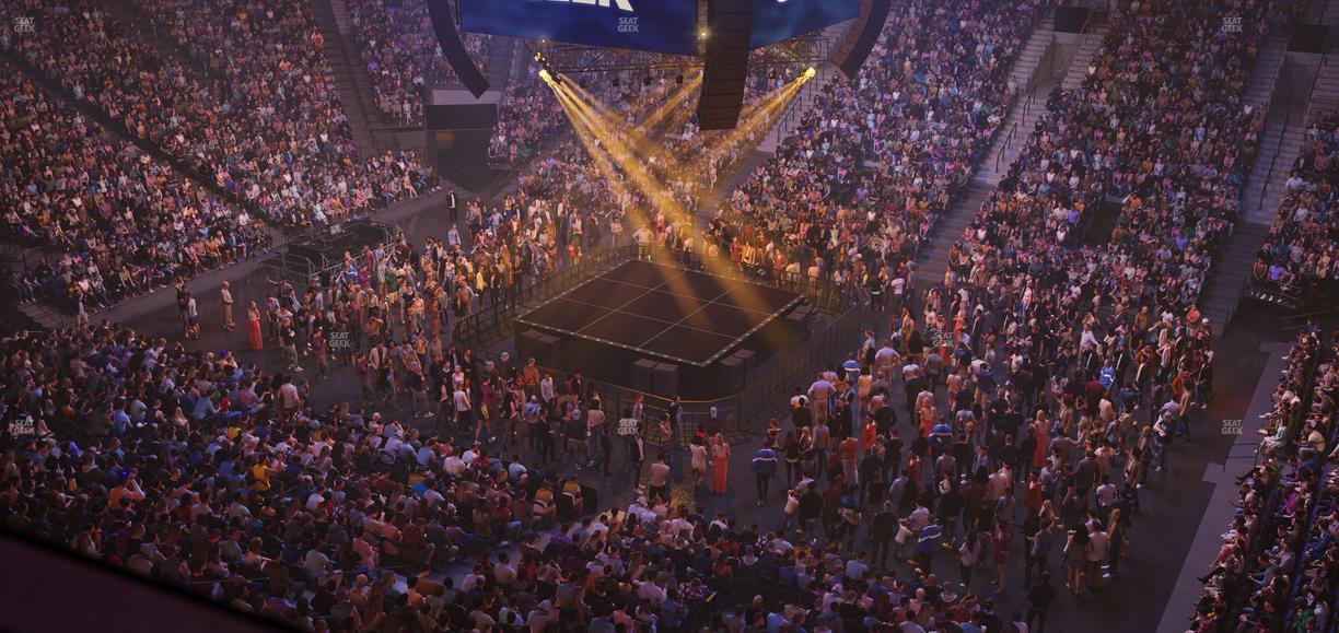 Delta Center - Section 109 Seat View