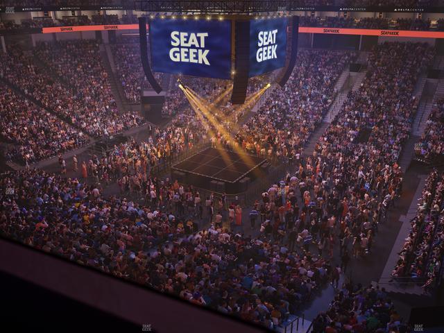 Delta Center - Section 109 Seat View