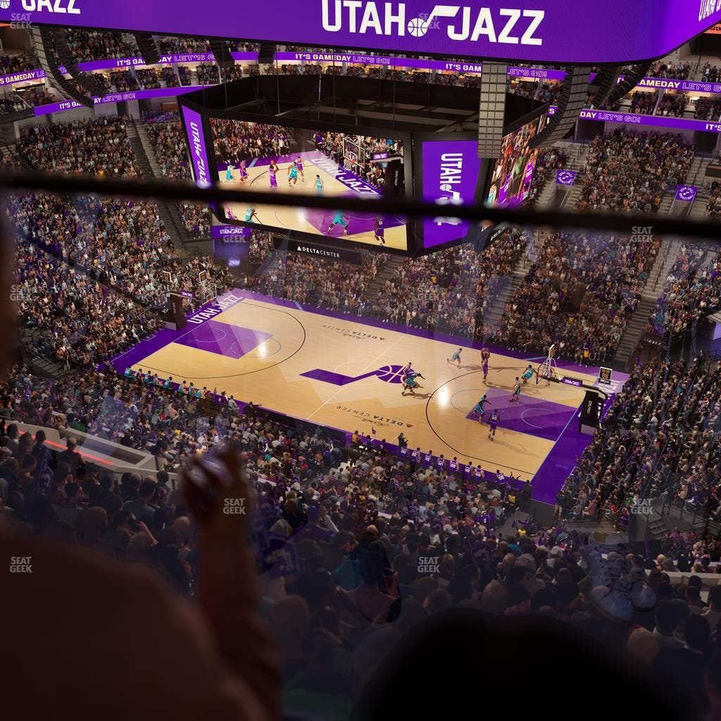 Delta Center - Section 109 Seat View