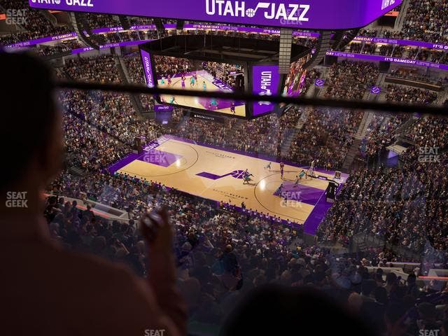 Delta Center - Section 109 Seat View