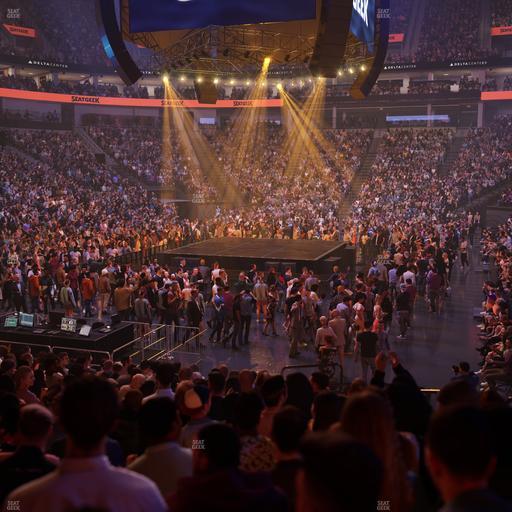 Delta Center - Section 11 Seat View