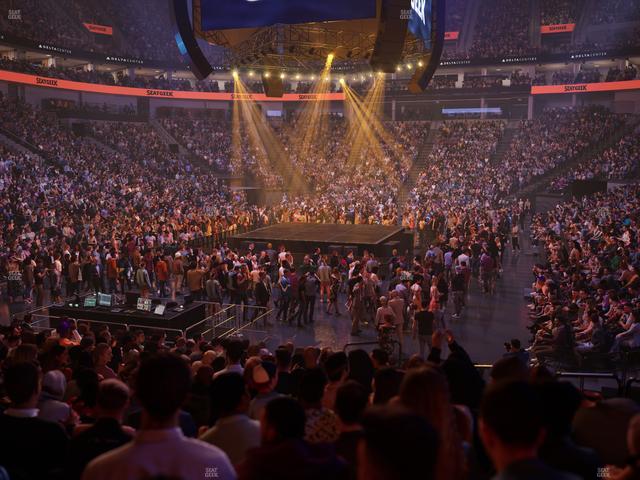 Delta Center - Section 11 Seat View