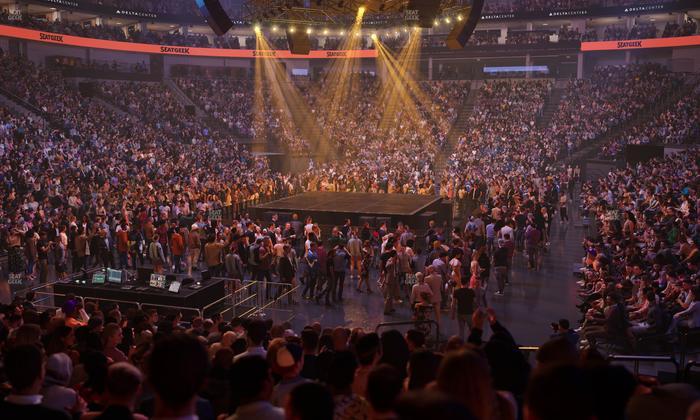 Delta Center - Section 11 Seat View
