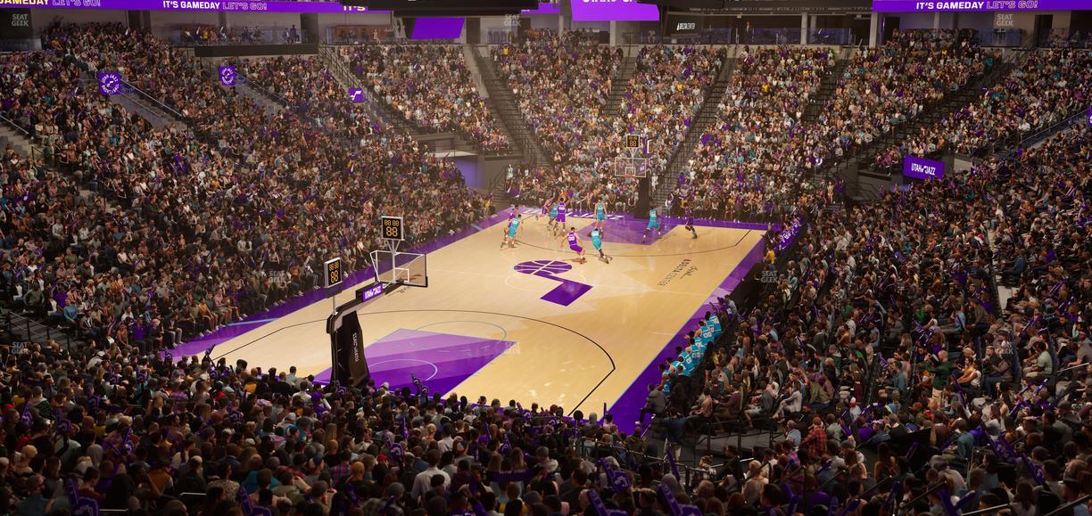 Delta Center - Section 11 Seat View