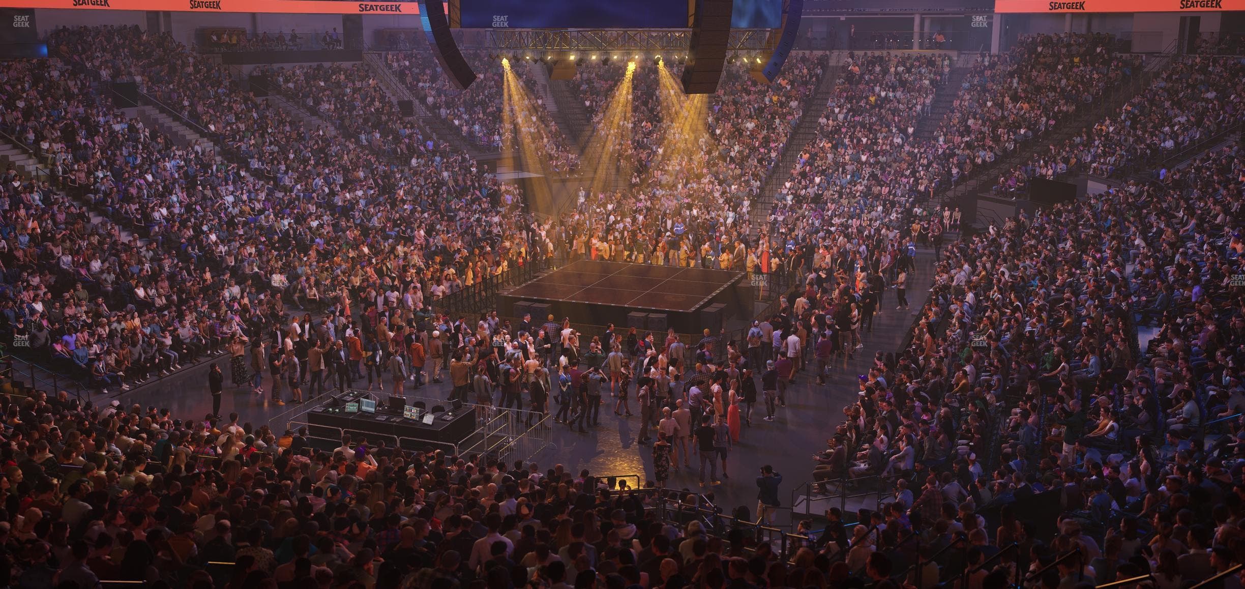 Delta Center - Section 11 Seat View