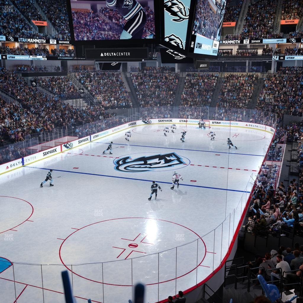 Delta Center - Section 11 Seat View